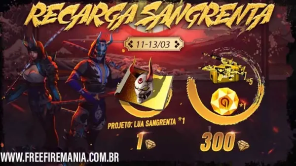 Novo evento de Recarga da Incubadora Lua Sangrenta