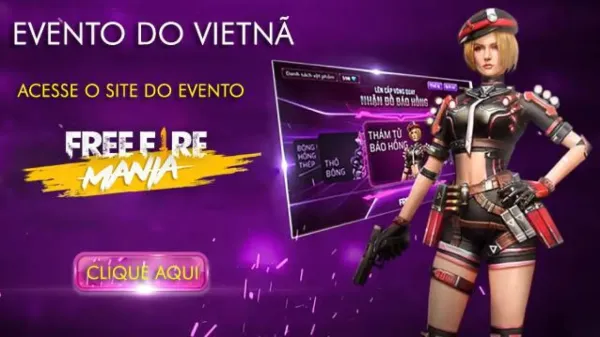 Notícia Free Fire: Evento Diabo Rosa no Vietnã - Skins Exclusivas no Free Fire