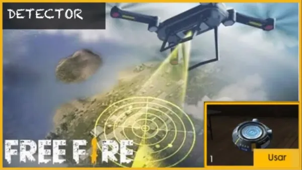 Notícia Free Fire: Novo Item: Detector no Free Fire