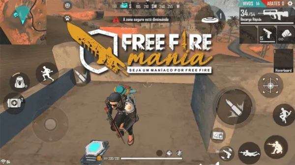 Notícia Free Fire: Novo Item Prancha Elétrica no Free Fire: Hoverboard Chega Para Revolucionar a Mobilidade