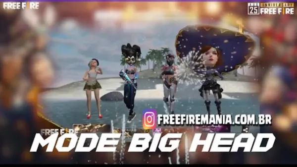 Notícia Free Fire: Novo Modo Big Head: Experiência Inédita em Free Fire