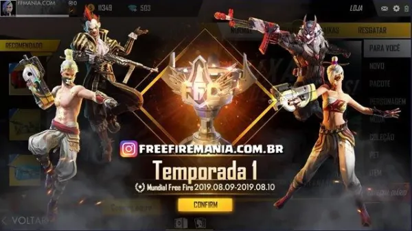 Notícia Free Fire: Novo Modo Copa FF: Mundial de Free Fire – Todos Podem Participar!