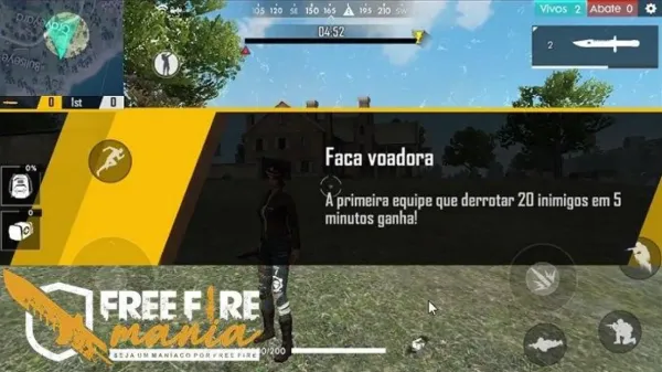 Notícia Free Fire: Novo Modo Faca Voadora em Free Fire: Detalhes e Mecânicas