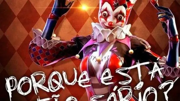 Novo Palhaço do Luck Royale em Free Fire: Conjunto Palhaço Perverso