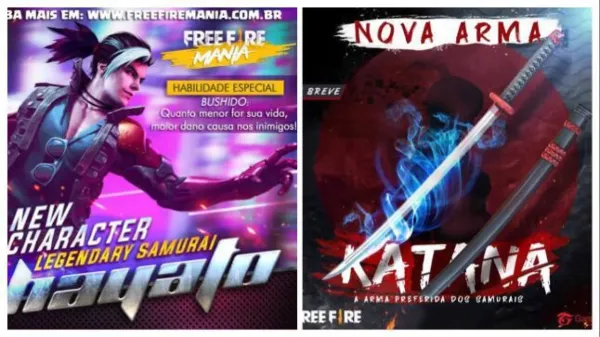 Notícia Free Fire: Conheça Hayato - O Samurai Lendário em Free Fire