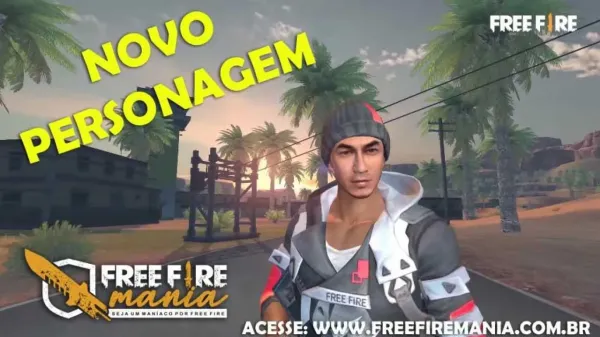 Notícia Free Fire: Novo Personagem Jota é Revelado no Free Fire com Atualização de Fevereiro