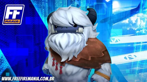 Novo pet Free Fire: Iéti chega na atualização de natal e sua habilidade reduz dano explosivo