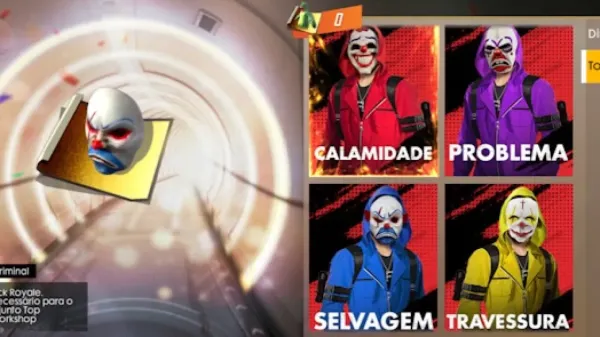 Notícia Free Fire: Novo Projeto Top Criminal disponível no Incubator do Free Fire