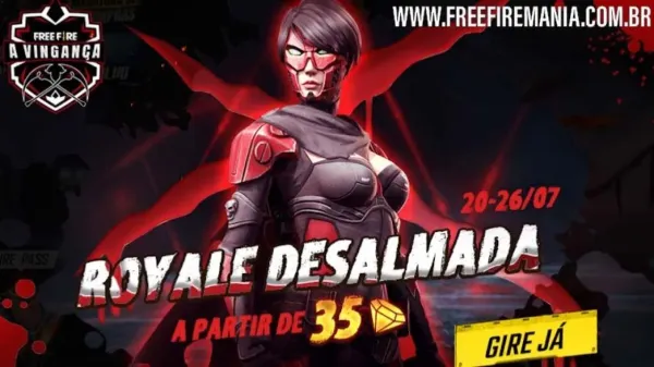 Novo Royale com o pacote Conquistadora Desalmada