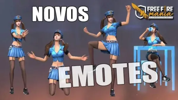 Novos Emotes na Atualização OB21 do Free Fire!