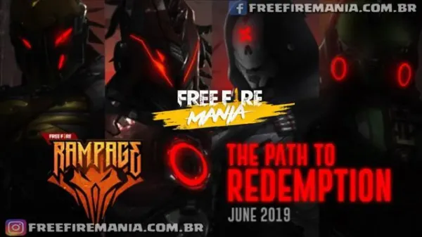 Notícia Free Fire: Os 4 Cavaleiros do Apocalipse chegam ao Free Fire em Junho