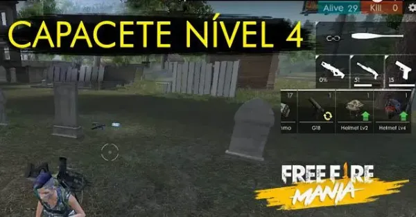 Notícia Free Fire: Novo Capacete Nível 4 Chega ao Free Fire: O que Esperar?