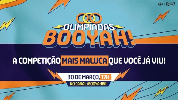 Olimpíadas da BOOYAH! reúne streamers e distribui recompensas no Free Fire