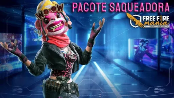 Pacote Saqueadora: confira em detalhes a skin do Free Fire