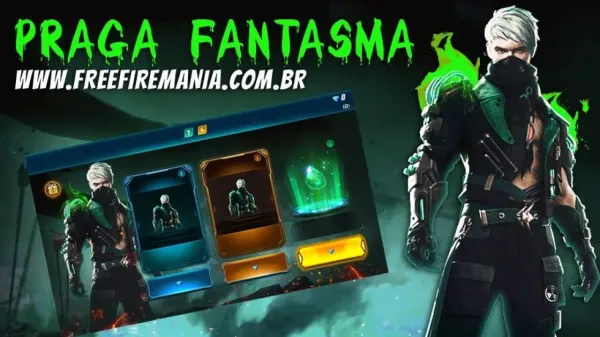 Pacote com a skin Praga Fantasma chega na Loja Esquadrão Espiritual