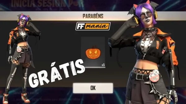Pacote Travessuras Free Fire: como ganhar a skin de graça