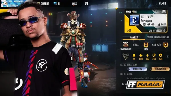 Notícia Free Fire: Pai da Facção: ID Free Fire, nome real, redes sociais, estatísticas e muito mais