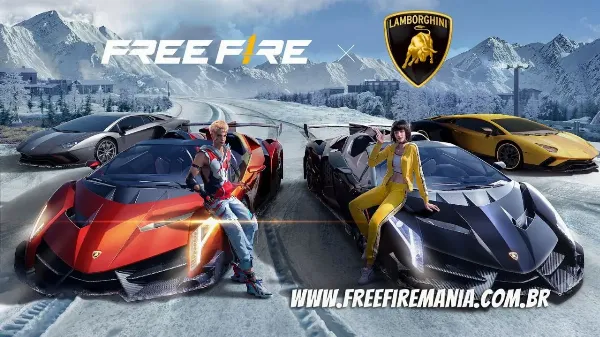 Notícia Free Fire: Parceria Free Fire e Lamborghini: Supercarros Chegam ao Universo do Jogo