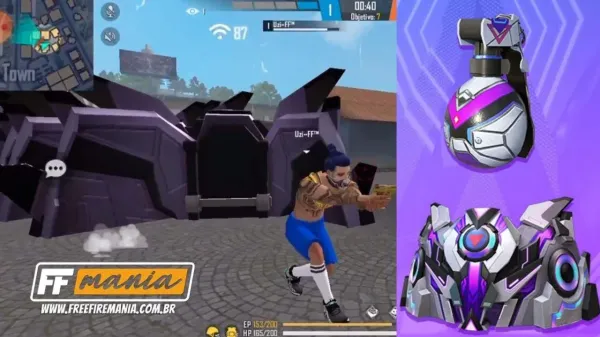 Parede de Gel Soberana das Batidas no Free Fire é gigante, veja como conseguir