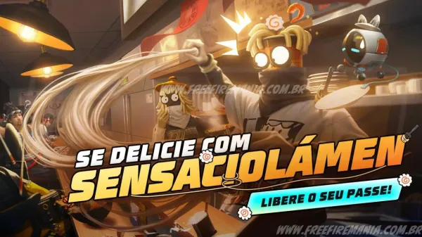 Passe de Elite Maio 2025: Novo Passe Booyah do Free Fire “Sensaciolámen”