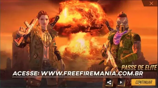 Notícia Free Fire: Passe de Elite de Março - Sobreviventes do Apocalipse
