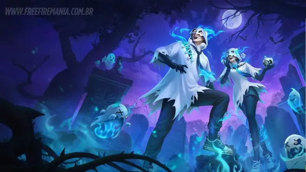 Passe de Elite Novembro 2025: Novo Passe Booyah do Free Fire “Hora Fantasmagórica”