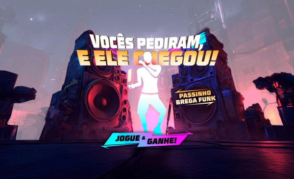 Free Fire lança emote Passinho Brega Funk — grátis!