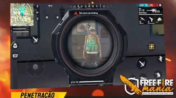 Penetration: new attribute in Free Fire weapons