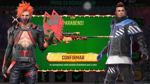 Notícia Free Fire: Prova da Bexiga Free Fire: evento marca o retorno de pacotes e skins famosas do Battle Royale