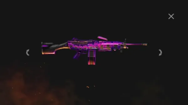 Next Weapon Royale brings the skin of the M249, Rambão do Free Fire