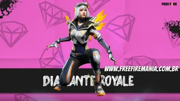 Próximo Diamante Royale do Free Fire trás o pacote feminino Paladina Biônica, confira os detalhes