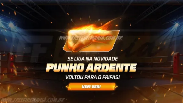 Free Fire: Como Conseguir Punho - Ardente no Torre de Tokens?