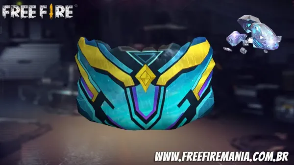 Recarga Free Fire: 15 de junho (2022); recompensa Parede de Gel Dona das Tempestades