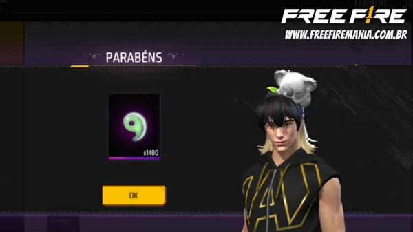 Notícia Free Fire: Recarga Free Fire: 23 de janeiro (2023); compre diamantes por Recarga Koala