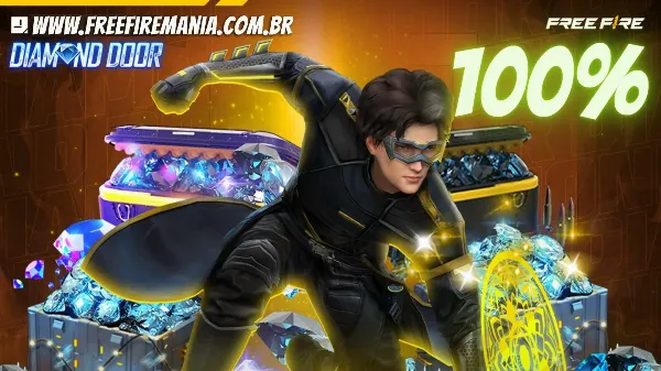 Notícia Free Fire: Recarga Free Fire com 100% de bônus na compra de diamantes em dezembro (2022)