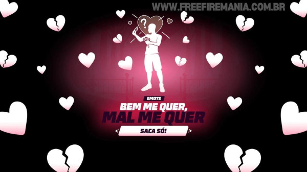 Recarga Free Fire: ganhe Emote Bem me Quer, Mal me Quer ao comprar diamantes em  7 de junho (2025)