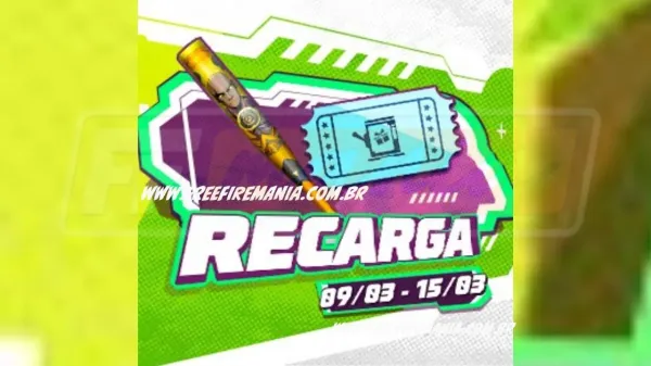 Recarga Free Fire: ganhe Bastão Namastreta ao comprar diamantes em  9 de março (2024)