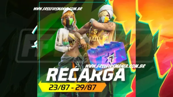 Notícia Free Fire: Recarga Free Fire: ganhe Caixa Transcendental ao comprar diamantes em 23 de julho (2024)