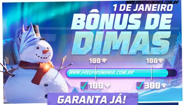 Notícia Free Fire: Recarga Free Fire: ganhe Diamantes ao comprar diamantes em  1 de janeiro (2025)