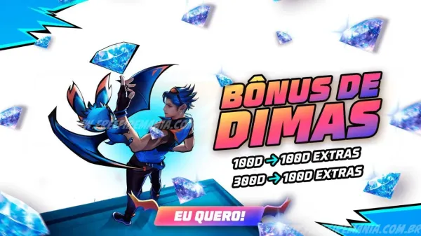 Notícia Free Fire: Recarga Free Fire: ganhe Diamantes ao comprar diamantes em  3 de maio (2025)