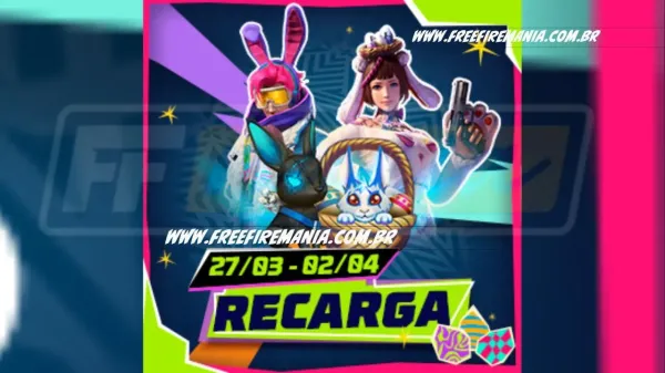 Recarga Free Fire: ganhe Espolio Coelho Eletrico ao comprar diamantes em 27 de março (2024)