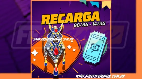 Recarga Free Fire: ganhe Mochila Adornos de Rubi ao comprar diamantes em  8 de maio (2024)