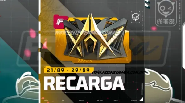 Recarga Free Fire: ganhe Parede de Gelo - A Escolhida ao comprar diamantes em 21 de setembro (2024)