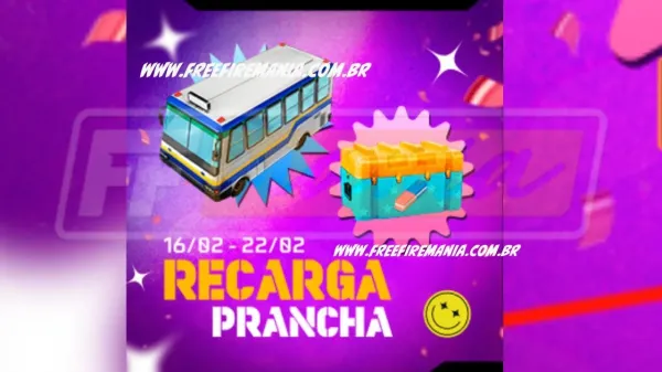 Recarga Free Fire: ganhe Prancha Garota Arrojada ao comprar diamantes em 16 de fevereiro (2024)