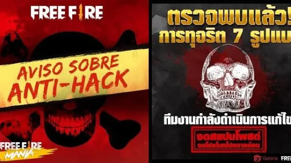 Notícia Free Fire: Garena Enfrenta Hacks em Free Fire com Banimentos Permanentes