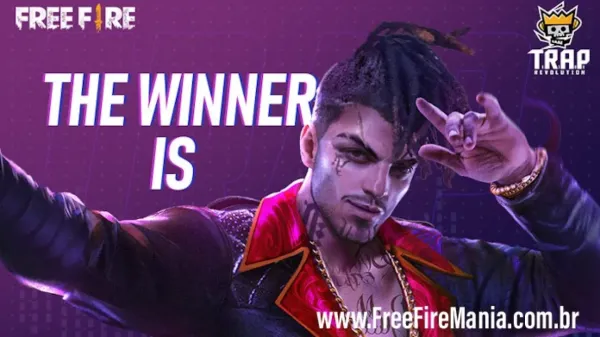 Garena anuncia vencedor do evento 'Escolha seu Trapper' em Free Fire
