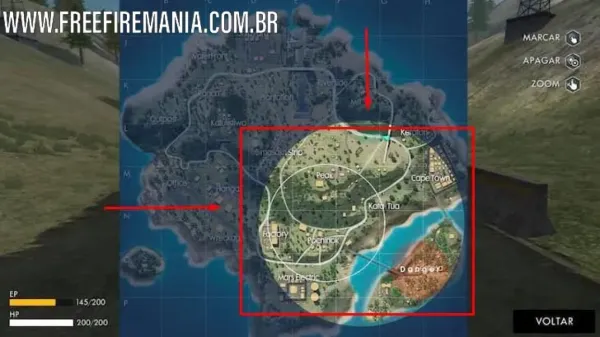 SAFE no Free Fire: É possível prever onde vai fechar o próximo Gás?