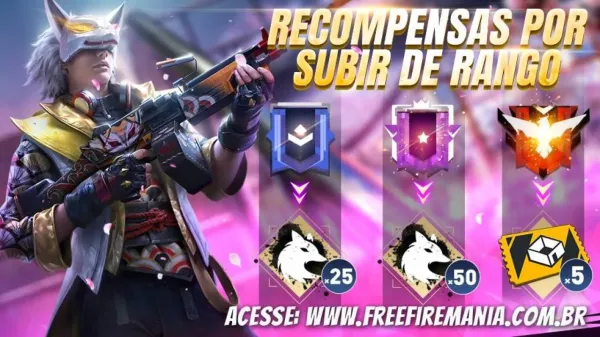 Sala Personalizada grátis para quem pegar Mestre no Free Fire LATAM