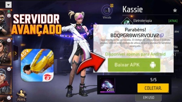 Servidor Free Fire Advanced: Descargar APK 66.36.0 Advance FF (enlace directo)