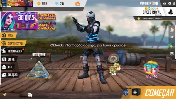 Notícia Free Fire: Servidor Instável no Free Fire: Mensagem de Erro e Interrupção no Speed Royal